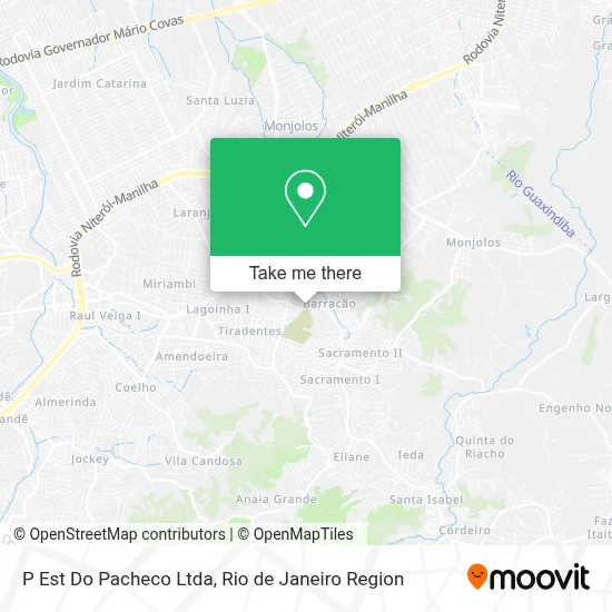 P Est Do Pacheco Ltda map