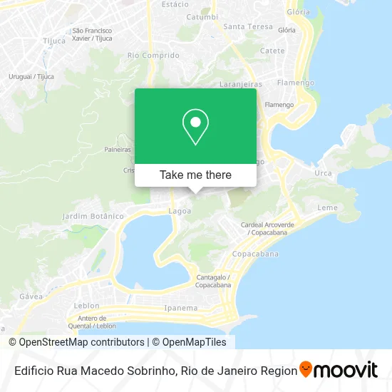 Edificio Rua Macedo Sobrinho map