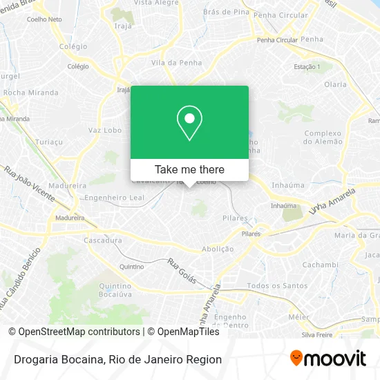 Drogaria Bocaina map