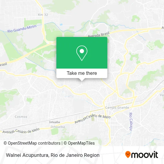 Walnei Acupuntura map