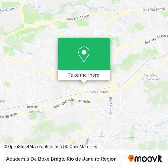 Academia De Boxe Braga map