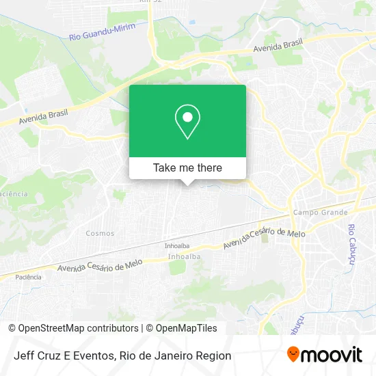 Jeff Cruz E Eventos map