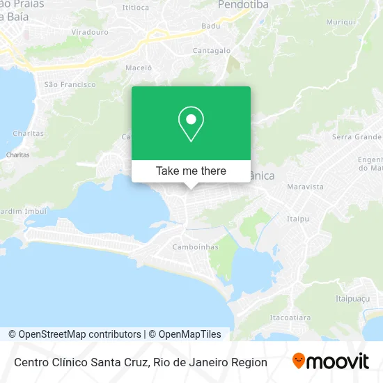 Centro Clínico Santa Cruz map