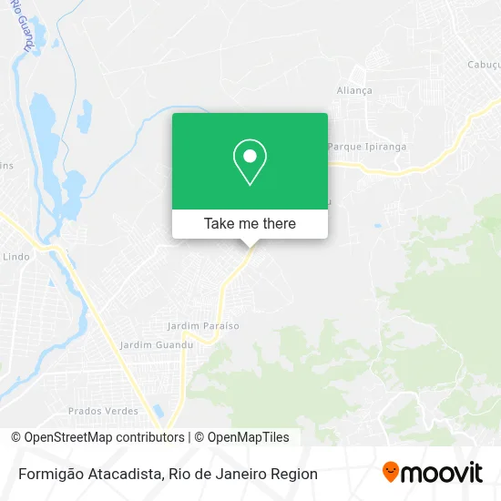 Formigão Atacadista map