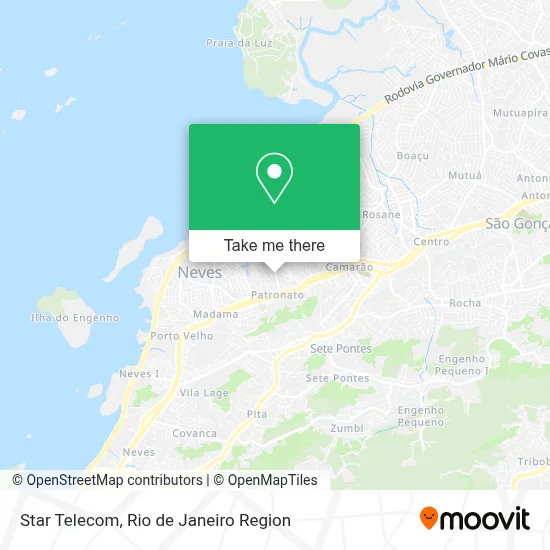 Star Telecom map