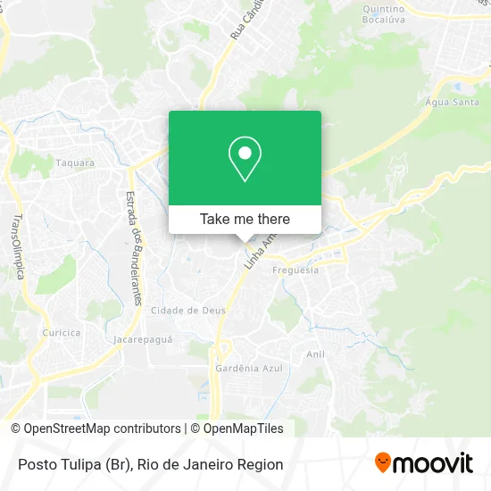 Posto Tulipa (Br) map