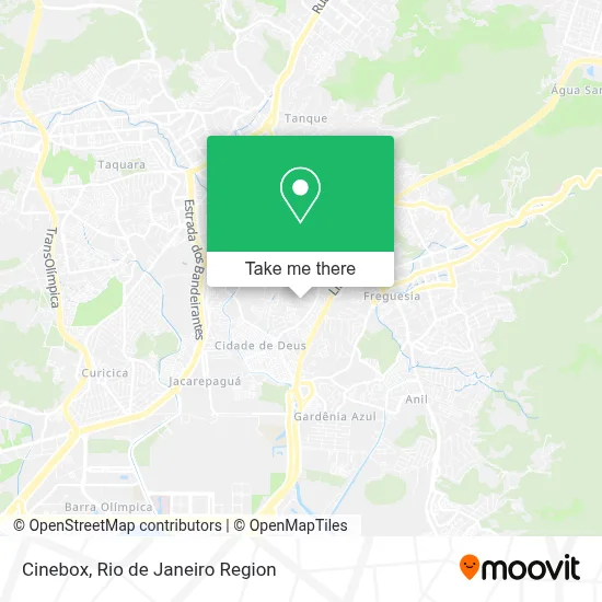 Cinebox map