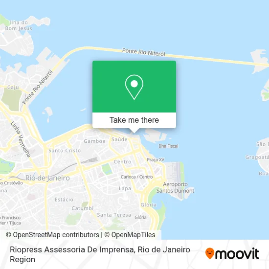Riopress Assessoria De Imprensa map