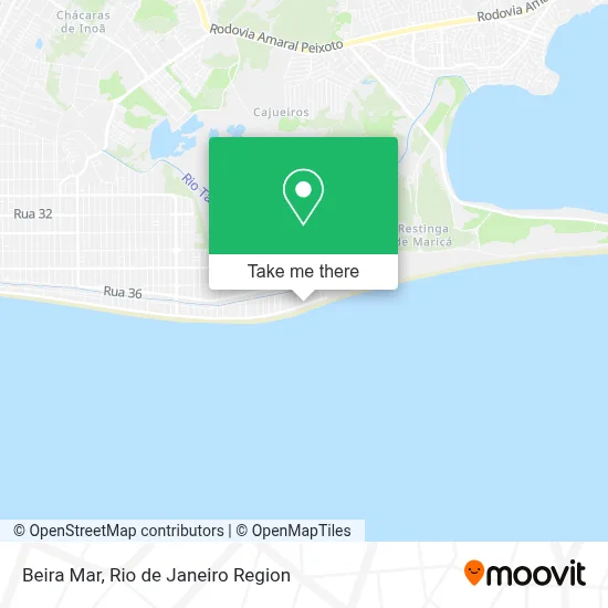 Beira Mar map
