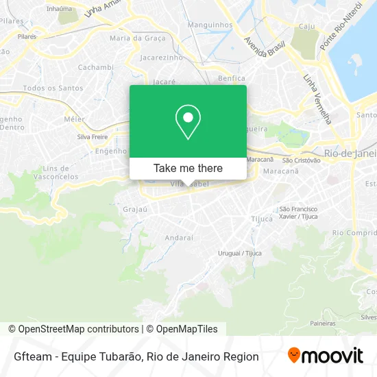 Gfteam - Equipe Tubarão map