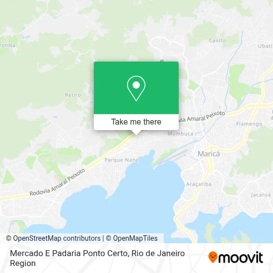 Mercado E Padaria Ponto Certo map