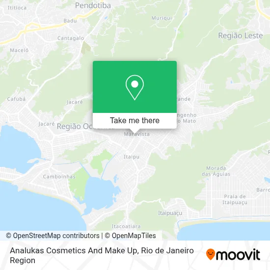 Analukas Cosmetics And Make Up map