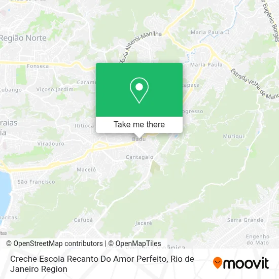 Creche Escola Recanto Do Amor Perfeito map