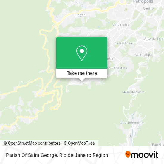 Parish Of Saint George map