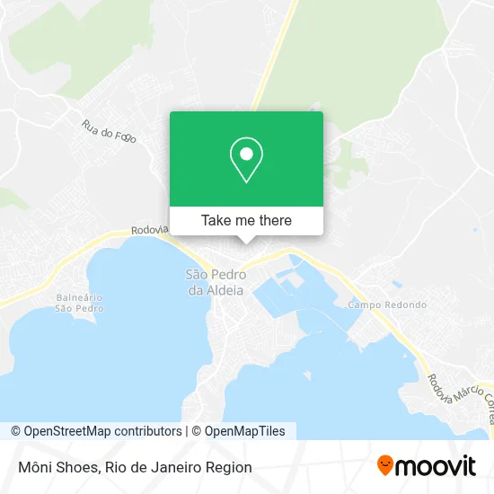 Môni Shoes map