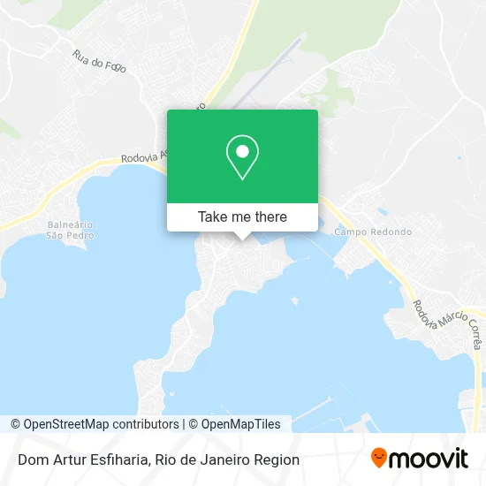 Dom Artur Esfiharia map