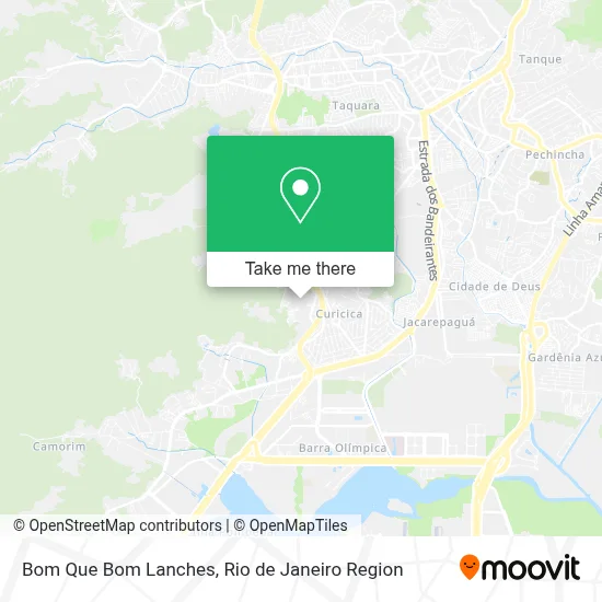Bom Que Bom Lanches map