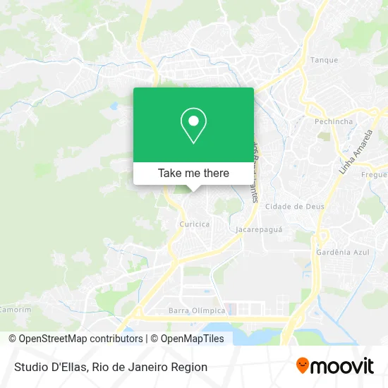Studio D'Ellas map
