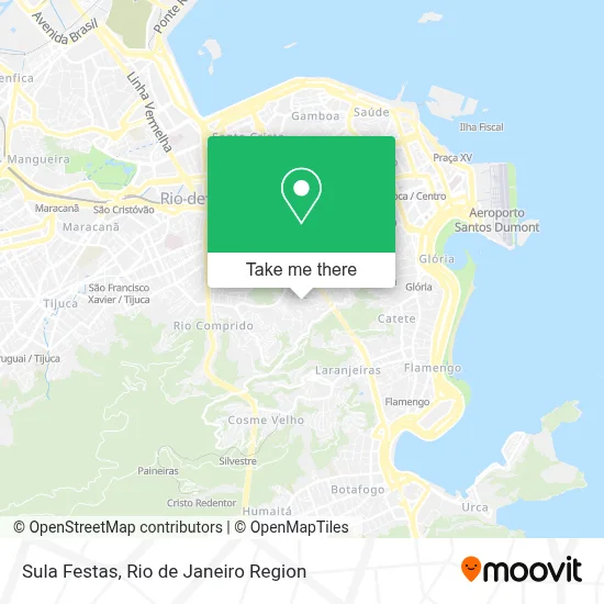 Sula Festas map