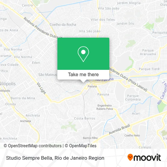 Studio Sempre Bella map