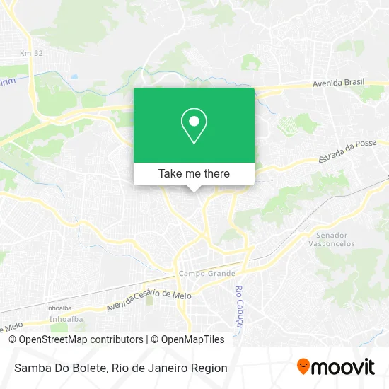 Samba Do Bolete map