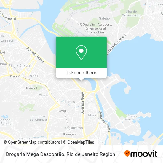 Drogaria Mega Descontão map
