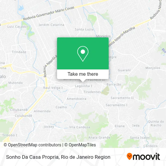 Sonho Da Casa Propria map