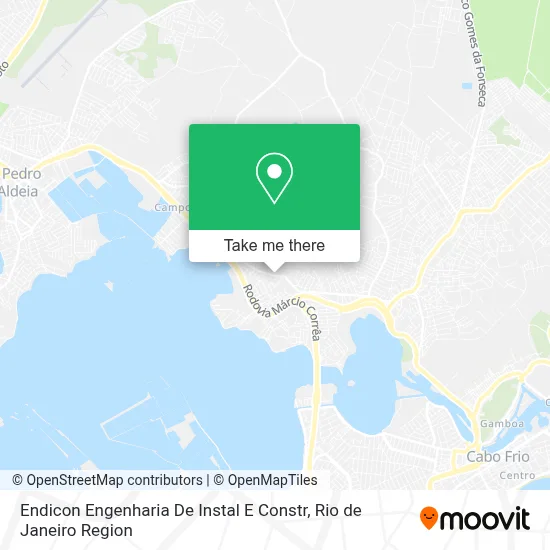 Endicon Engenharia De Instal E Constr map
