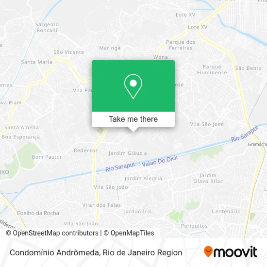 Condomínio Andrômeda map