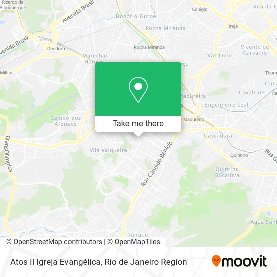 Atos II Igreja Evangélica map