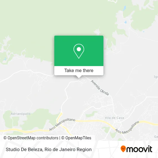 Studio De Beleza map