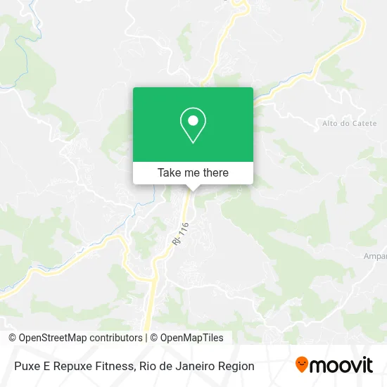 Puxe E Repuxe Fitness map