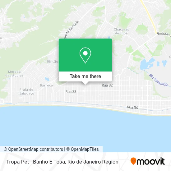 Tropa Pet - Banho E Tosa map