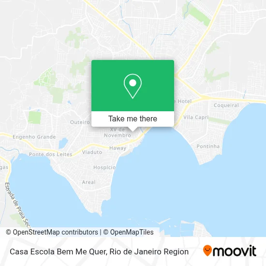 Casa Escola Bem Me Quer map