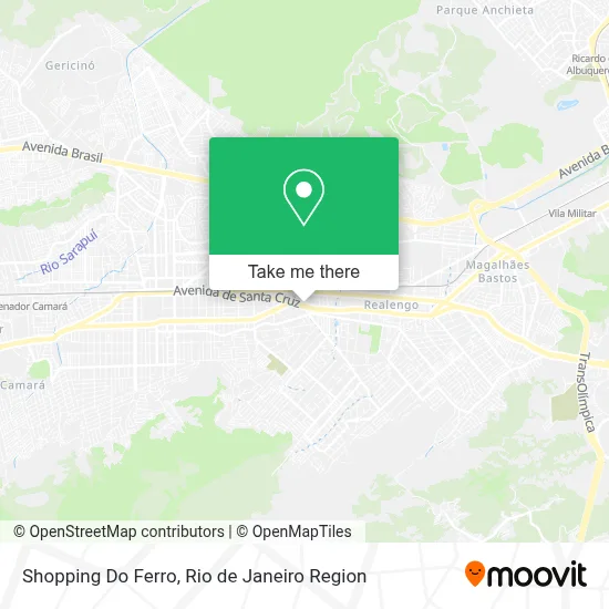 Shopping Do Ferro map