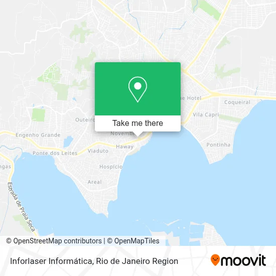 Inforlaser Informática map