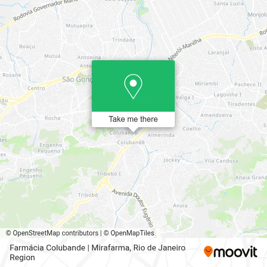 Farmácia Colubande | Mirafarma map