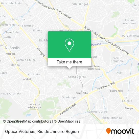 Optica Victorias map