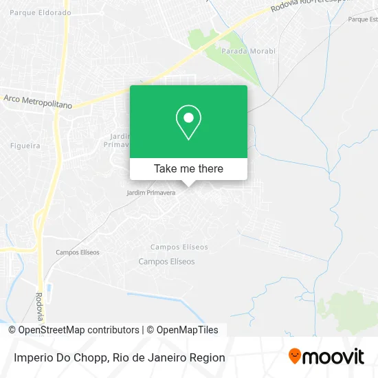 Imperio Do Chopp map