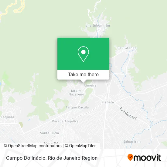 Campo Do Inácio map