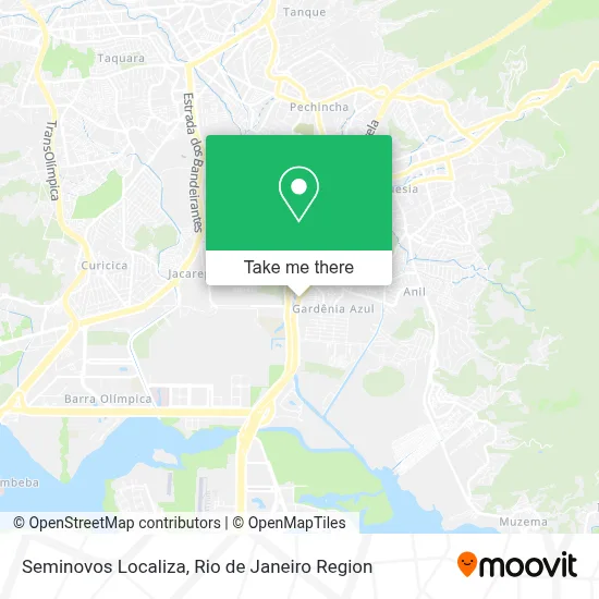 Seminovos Localiza map