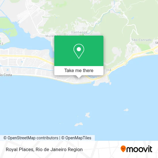 Royal Places map