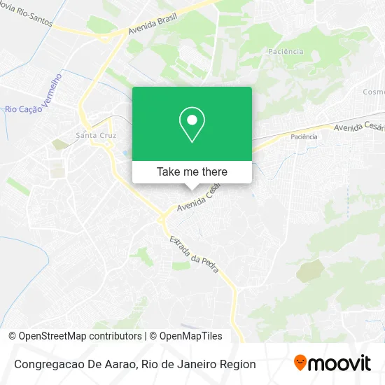 Congregacao De Aarao map