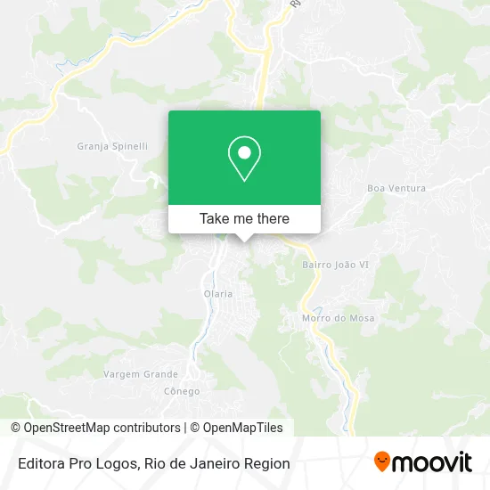 Editora Pro Logos map