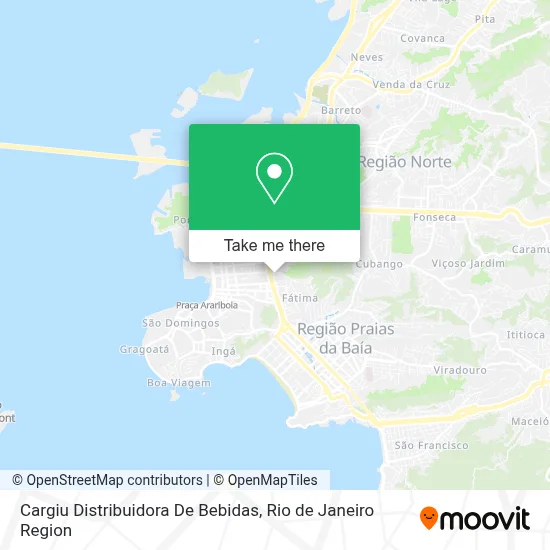 Cargiu Distribuidora De Bebidas map