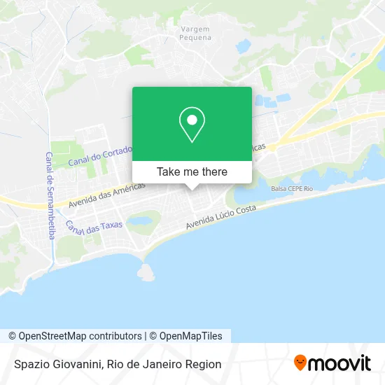 Spazio Giovanini map
