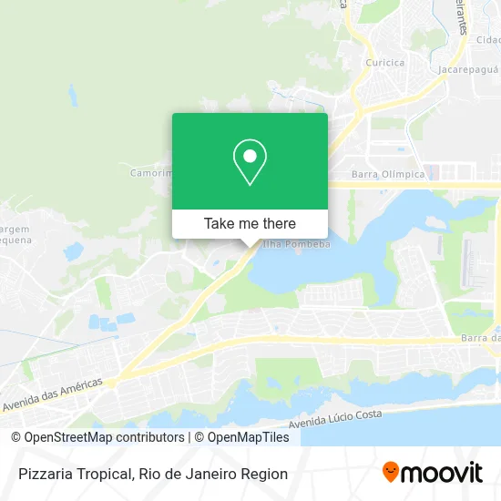 Pizzaria Tropical map
