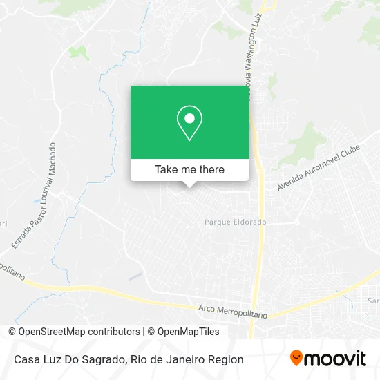 Casa Luz Do Sagrado map