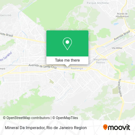 Mineral Da Imperador map