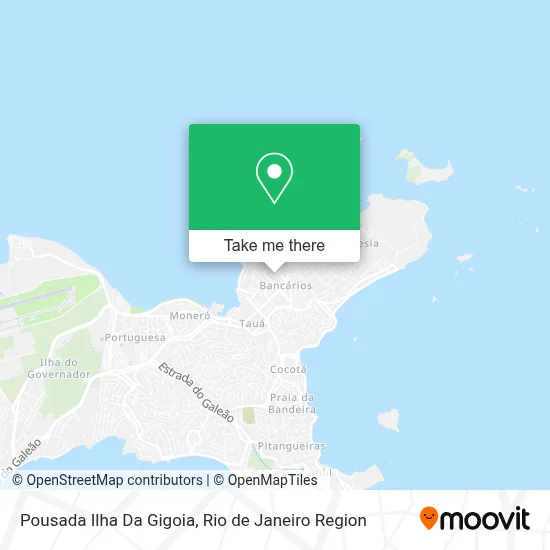 Pousada Ilha Da Gigoia map